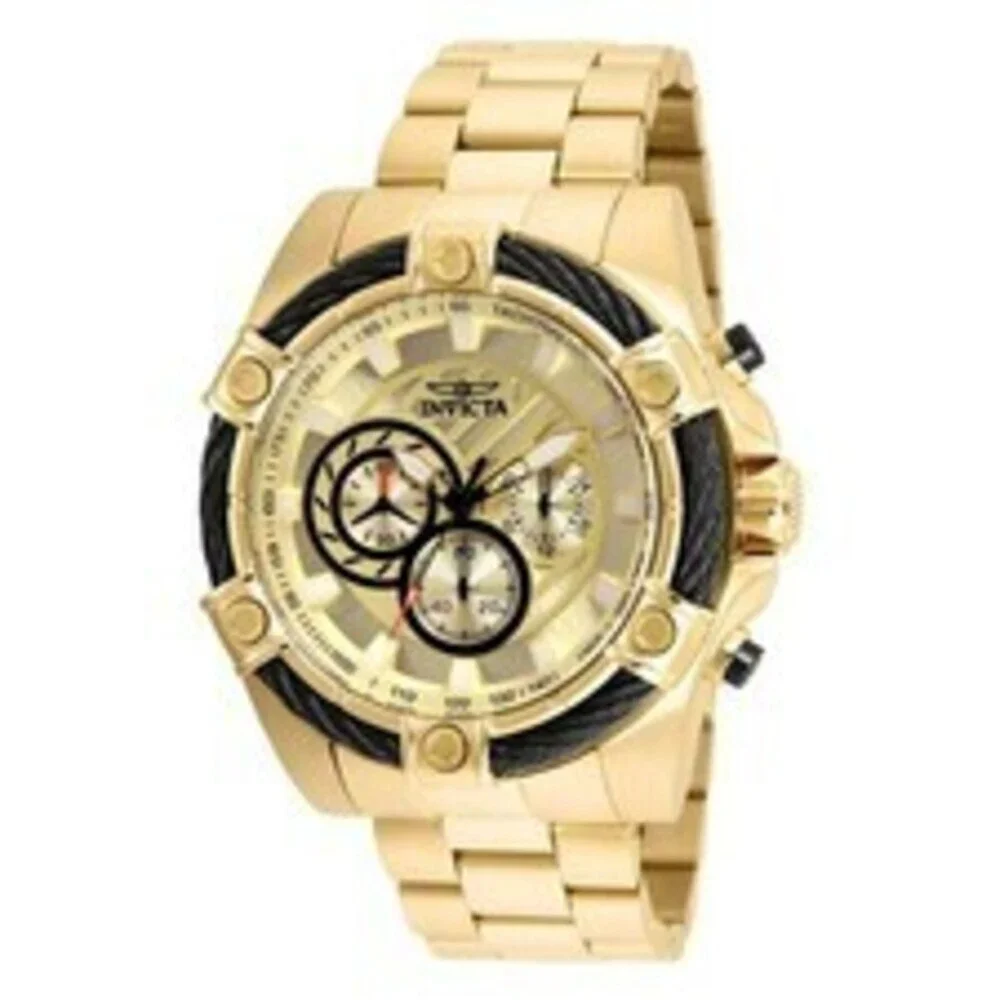 NWT Invicta 25515 Bolt | Chronograph | Gold | Men's Watch
